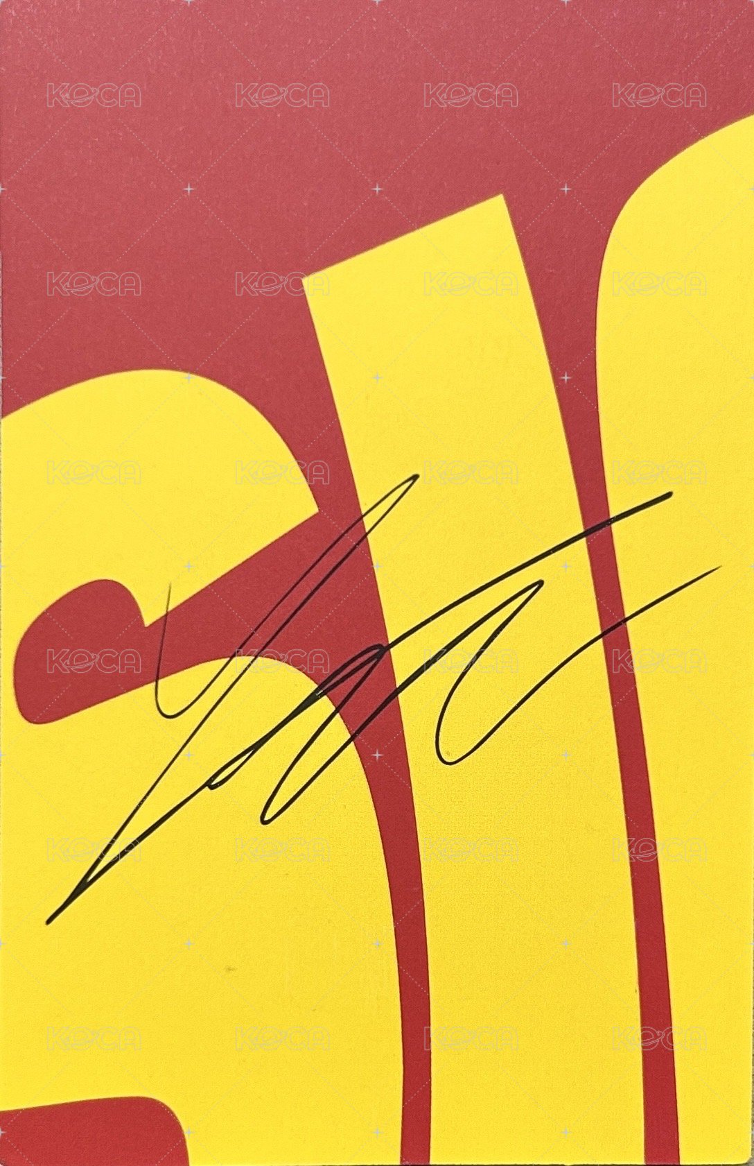 One to All mmt 特典卡 Illusion ver. 背面