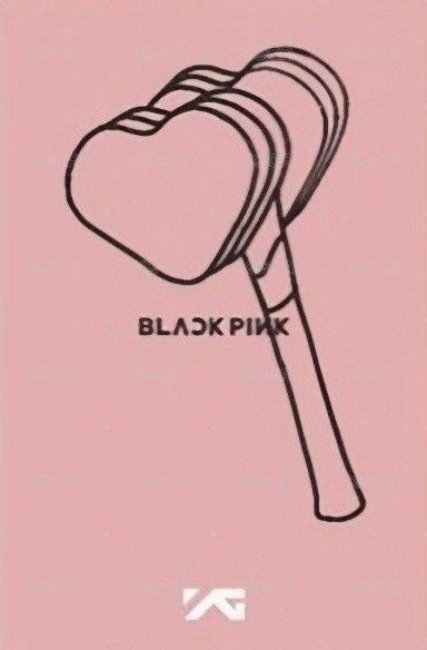 BP手燈 周邊卡 手燈卡 團卡 粉版1.0 背面