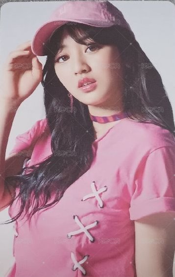 #TWICE 專輯卡 復刻版 志效 正面