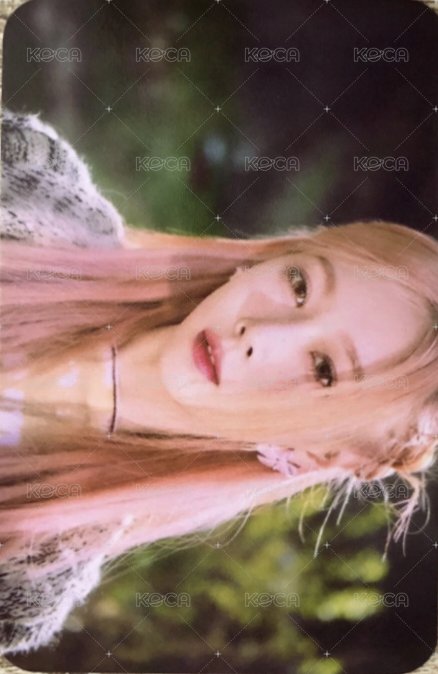 迷你八輯 專輯卡 (電子專固配卡) 正面