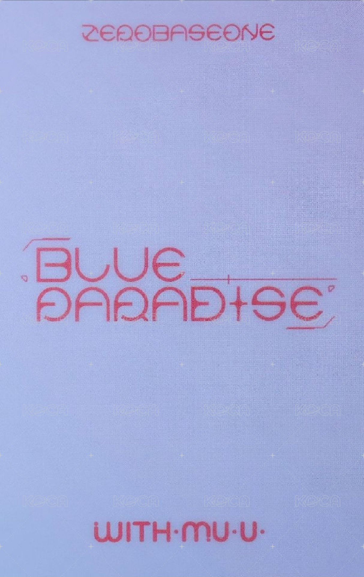 迷五 wm 幸運卡 晚安ver. 背面