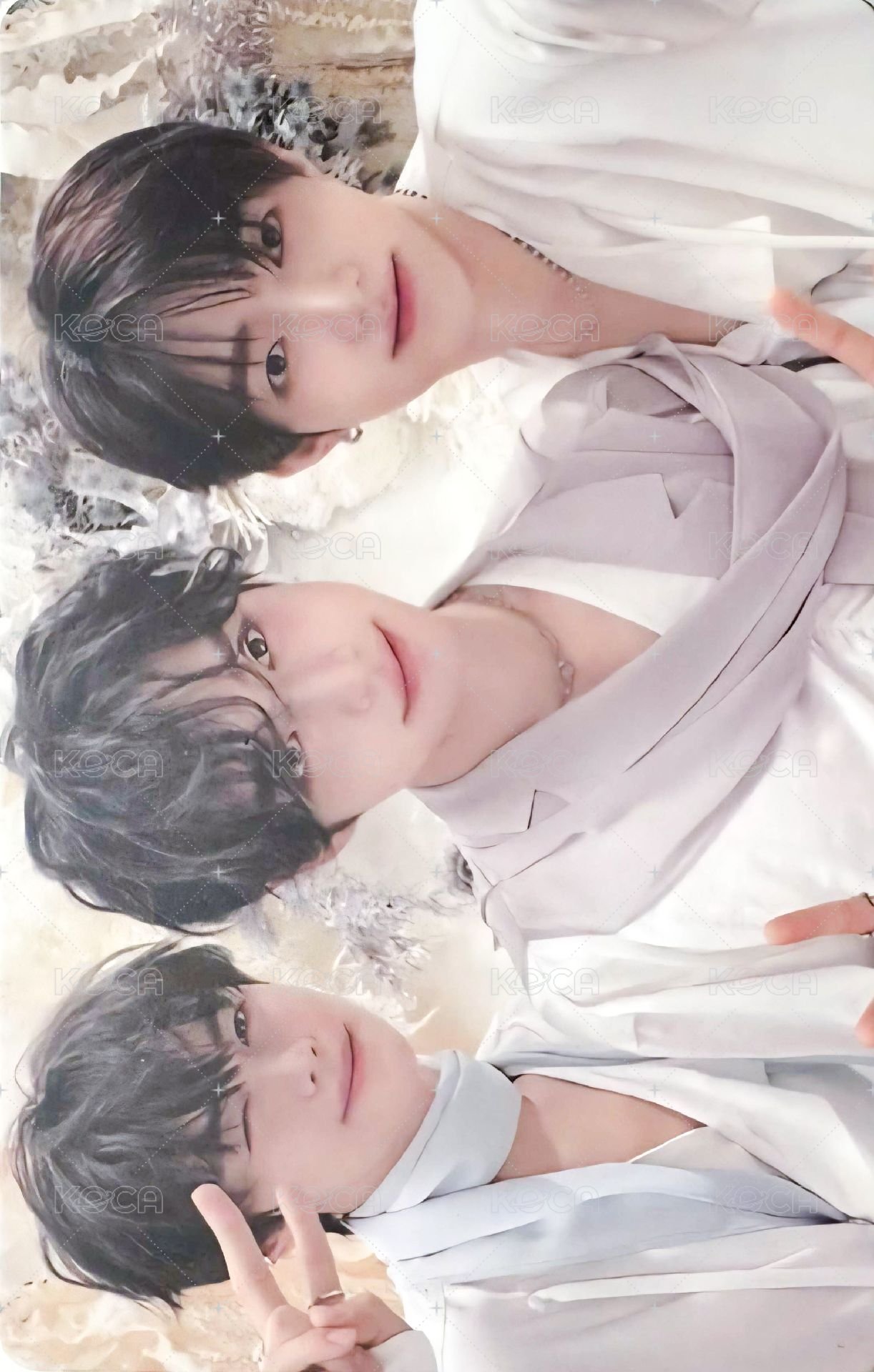 迷五 專輯卡 三人卡 正面