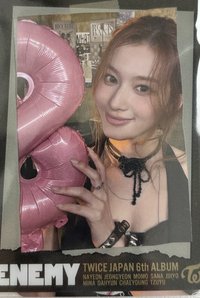 ENEMY JYP JAPAN 特典卡 個人盤