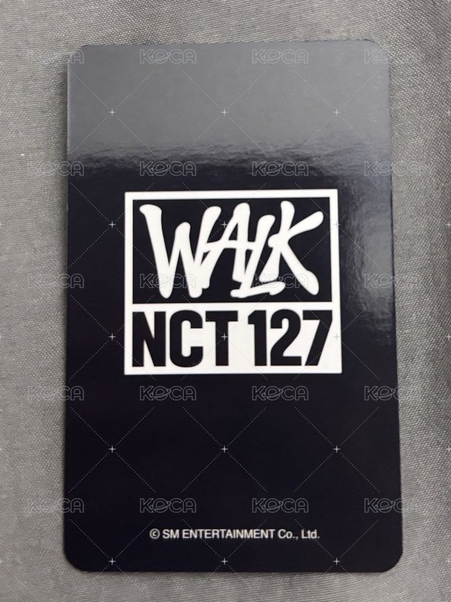 WALK ALLMD 特典卡  背面