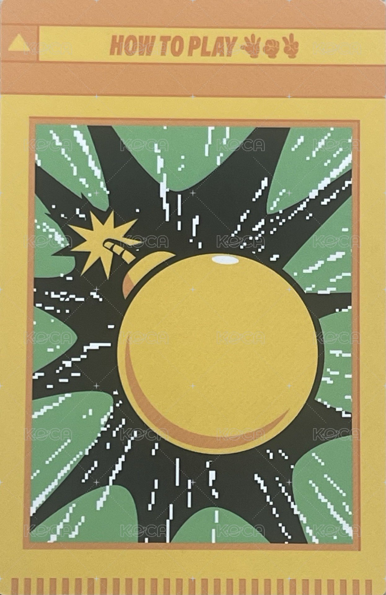 2nd HOUSE OF TRICKY : HOW TO PLAY 專輯卡 TRICKY ver. 背面