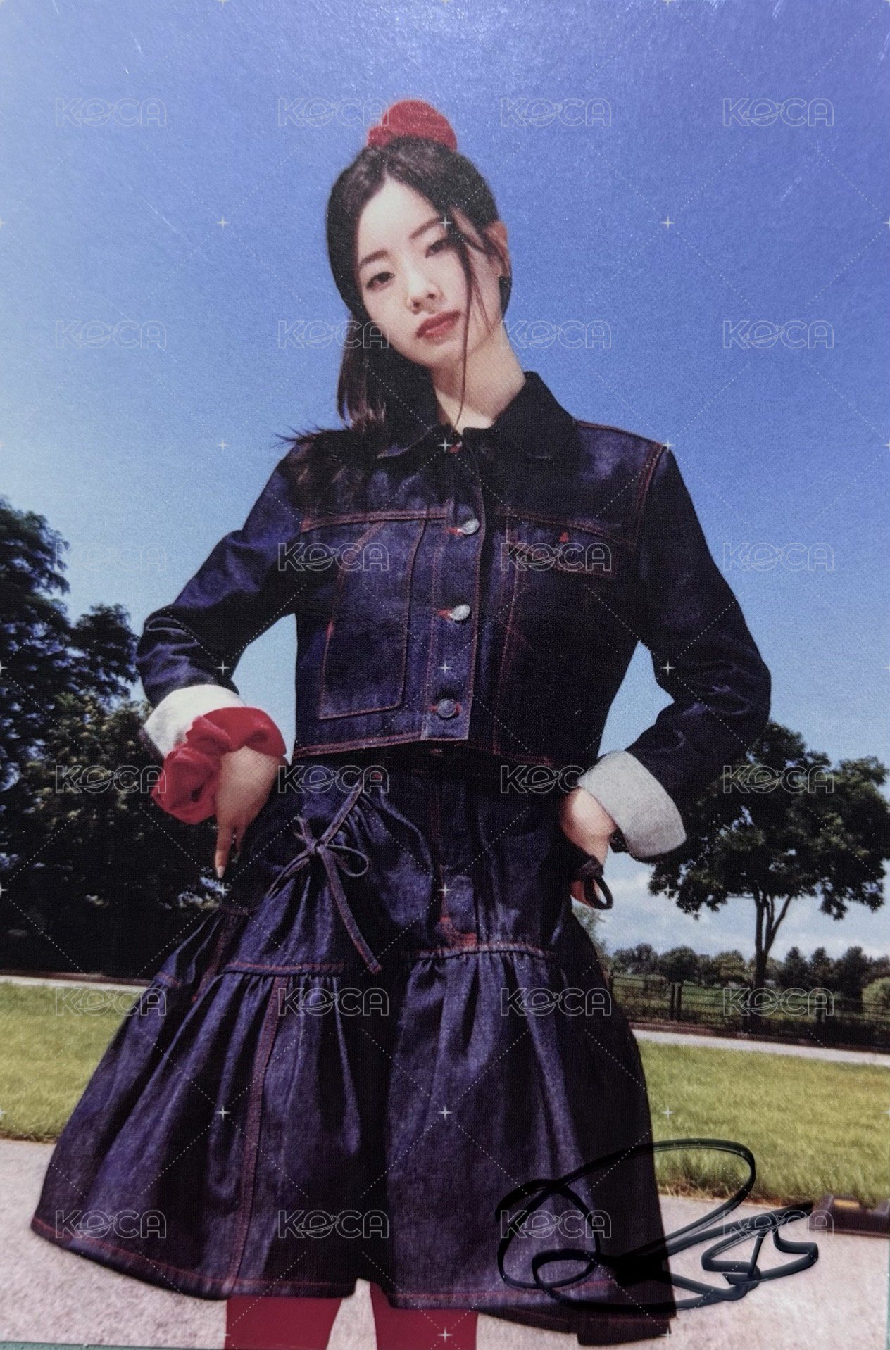 STRATEGY jyp 明信片 美國簽名特典 正面