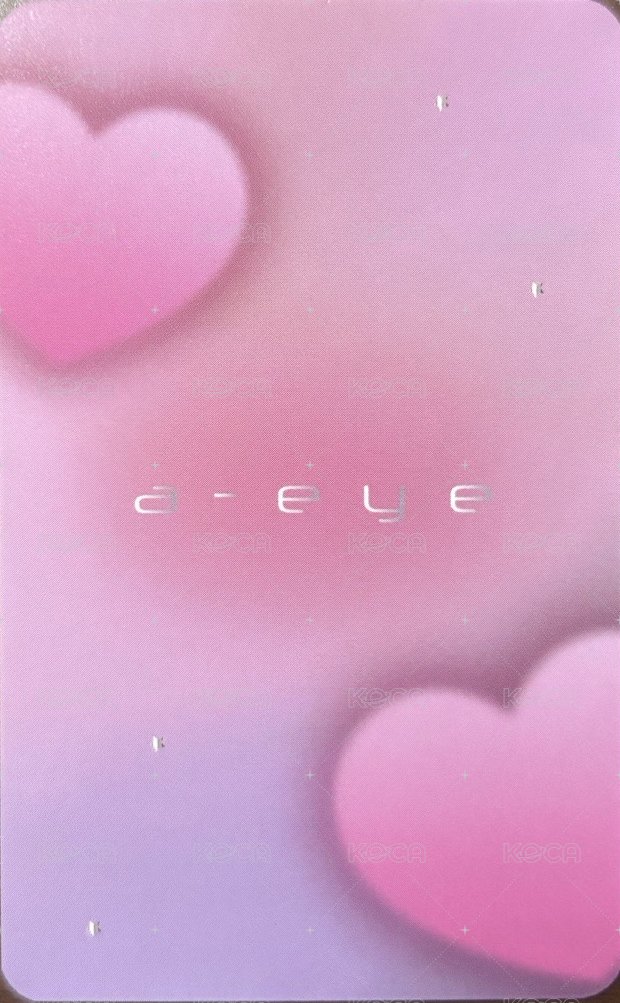 代言卡 日本美瞳柚 背面