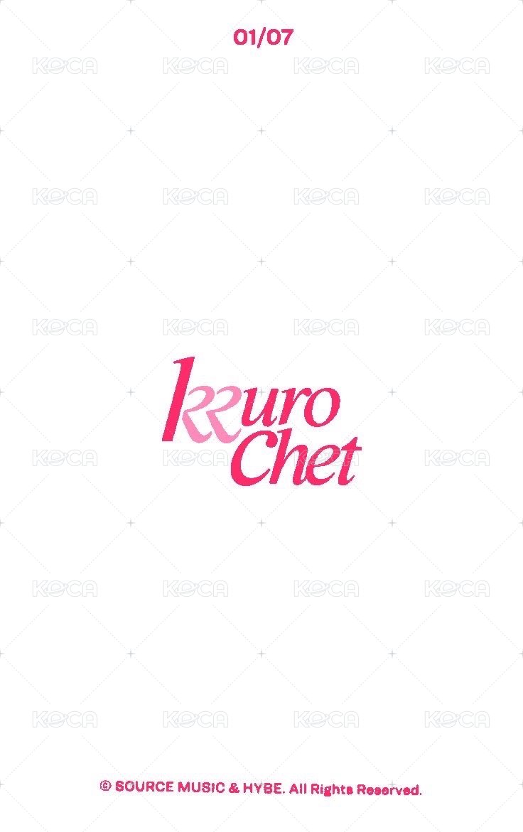 KKUROCHET 周邊卡 手燈帽 背面