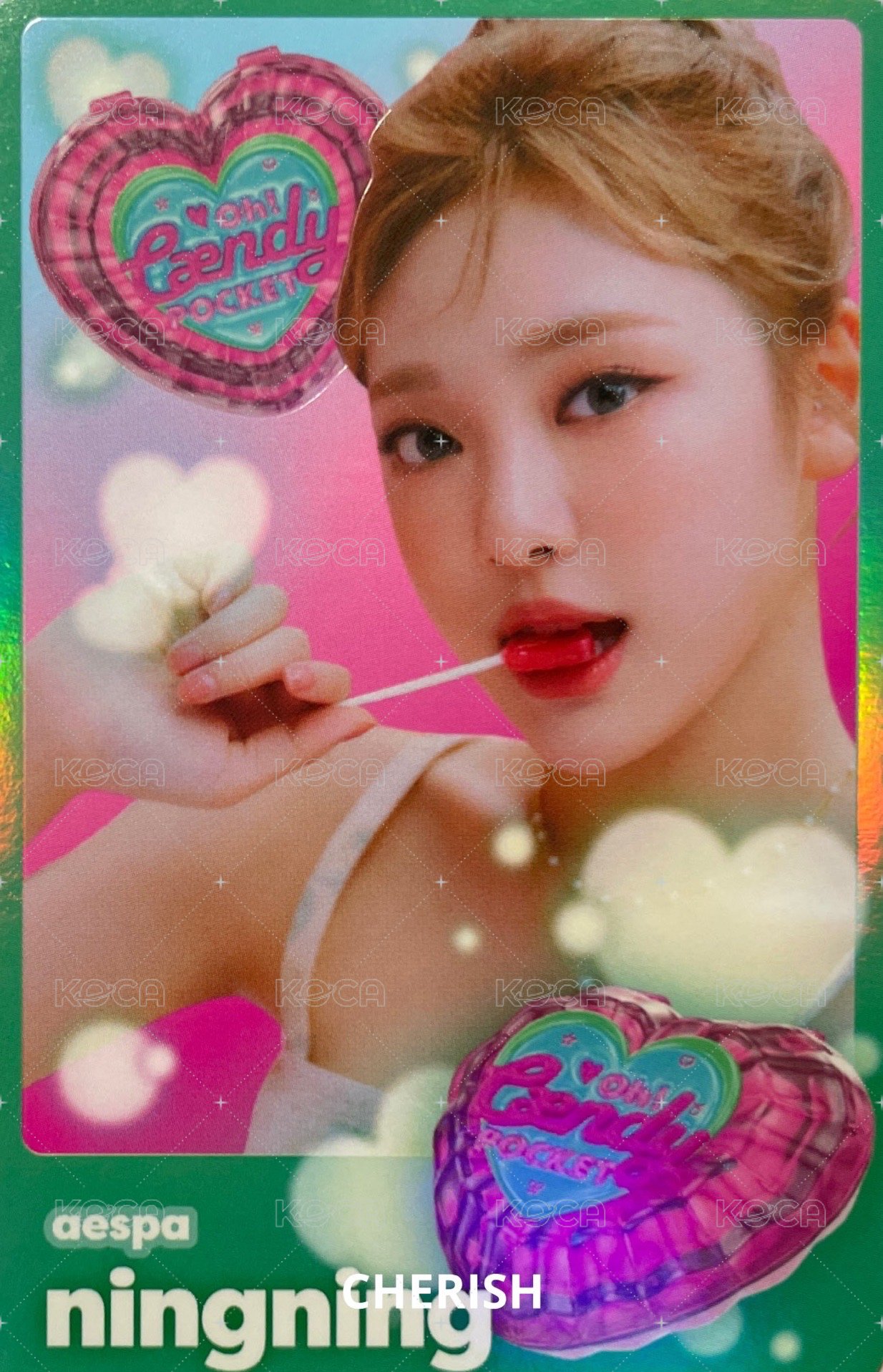 白色情人節 隨機卡 隨機閃卡寧 正面