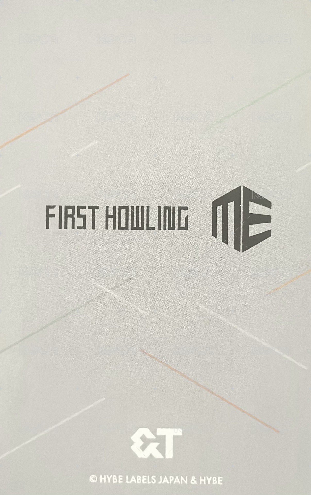 ME 隨機卡  背面