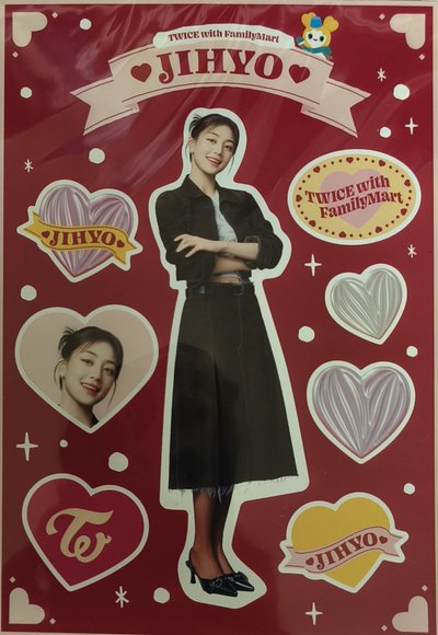 日本全家代言卡/貼紙