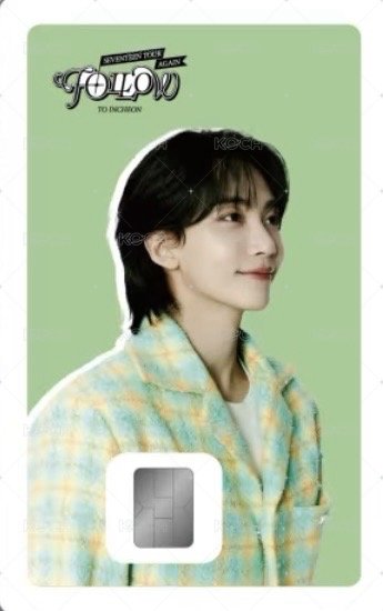 FOLLOW AGAIN 交通卡  正面