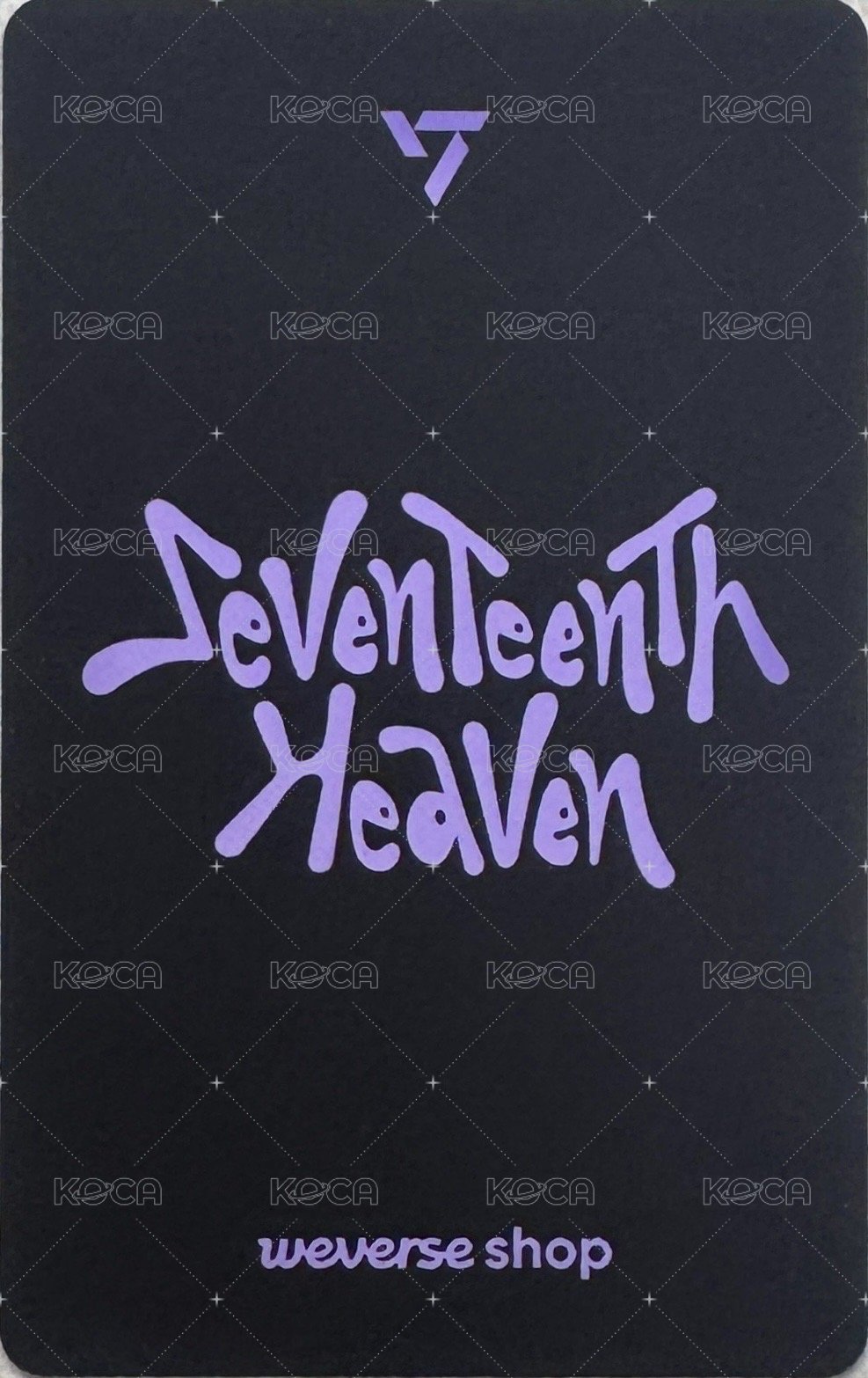 MINI11 wvs mk 簽售卡  背面