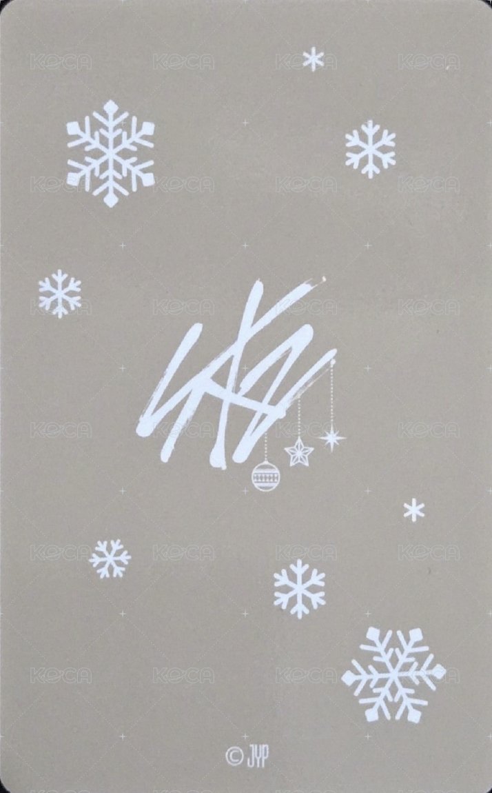 2023 澀谷聖誕快閃店 滿額卡  背面