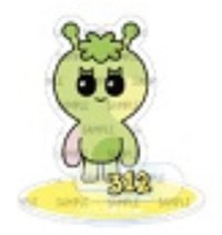 BBNEXDO 立牌 快閃店扭蛋 312