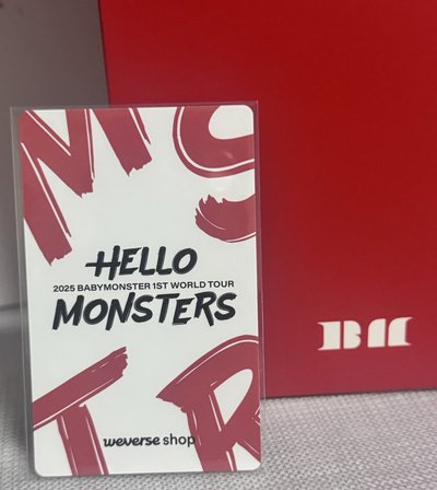 茶🍵❤️25’世巡 wvs 入場卡 / 場限卡 首爾展位卡 ver.A