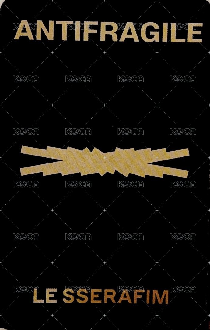 ANTIFRAGILE sw 簽售卡  背面