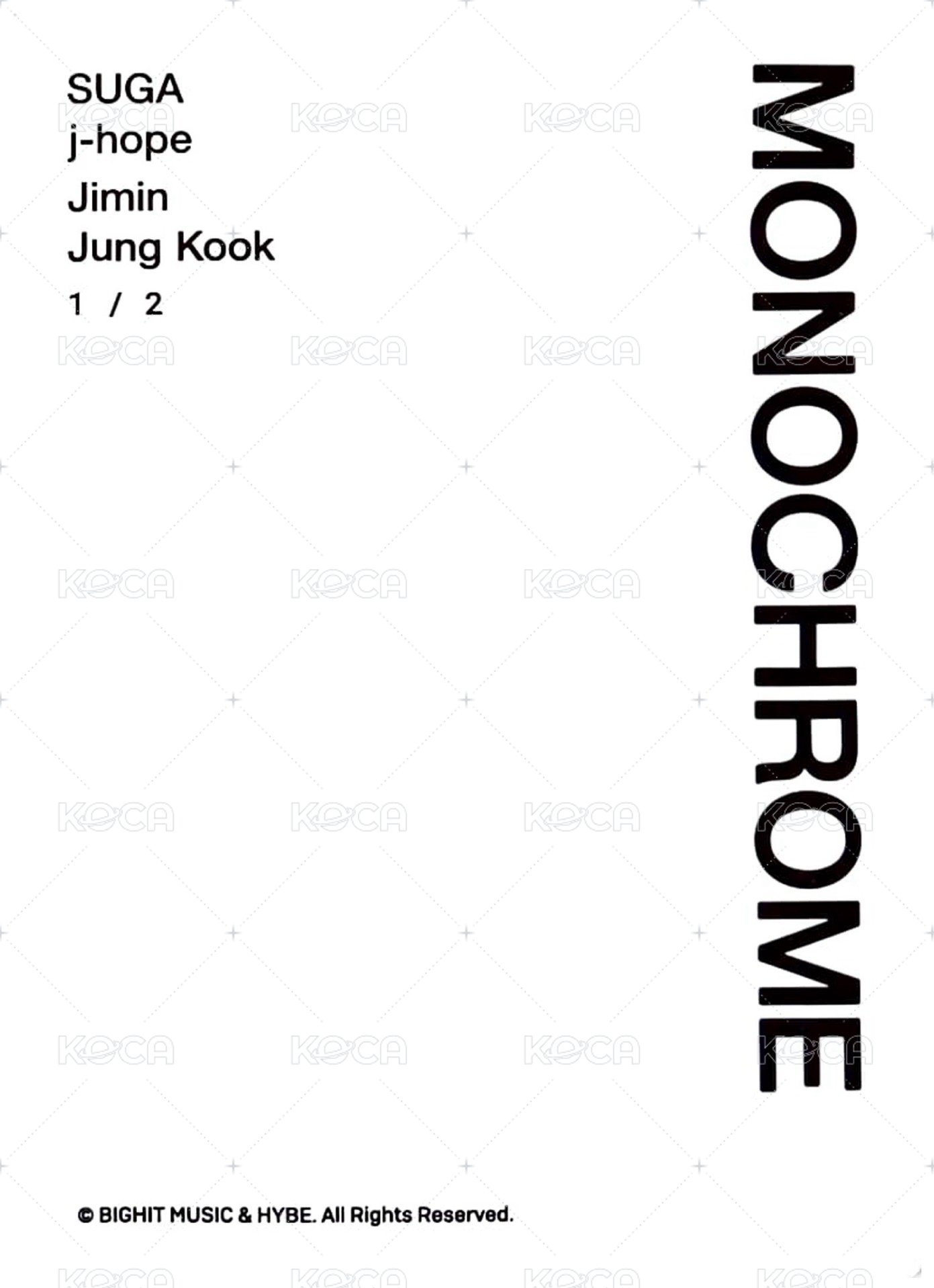 MNCR展 隨機卡 分隊(1/2) 背面