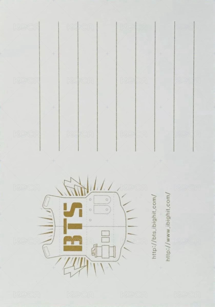 2 Cool 4 Skool 明信片  背面