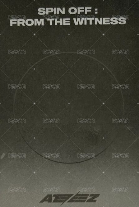 From the Witness 專輯卡 Witness ver. 1 背面