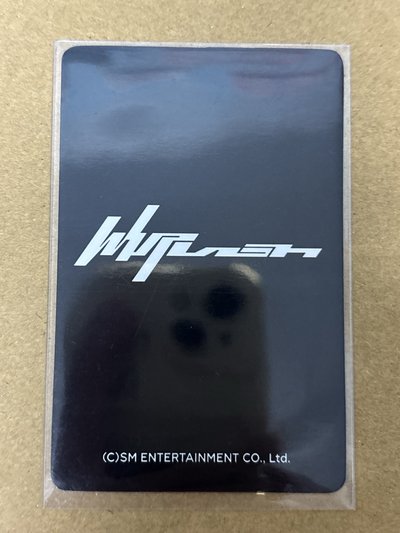 aespa Karina 柚子 Whiplash 滿額卡 上海快閃399滿額柚