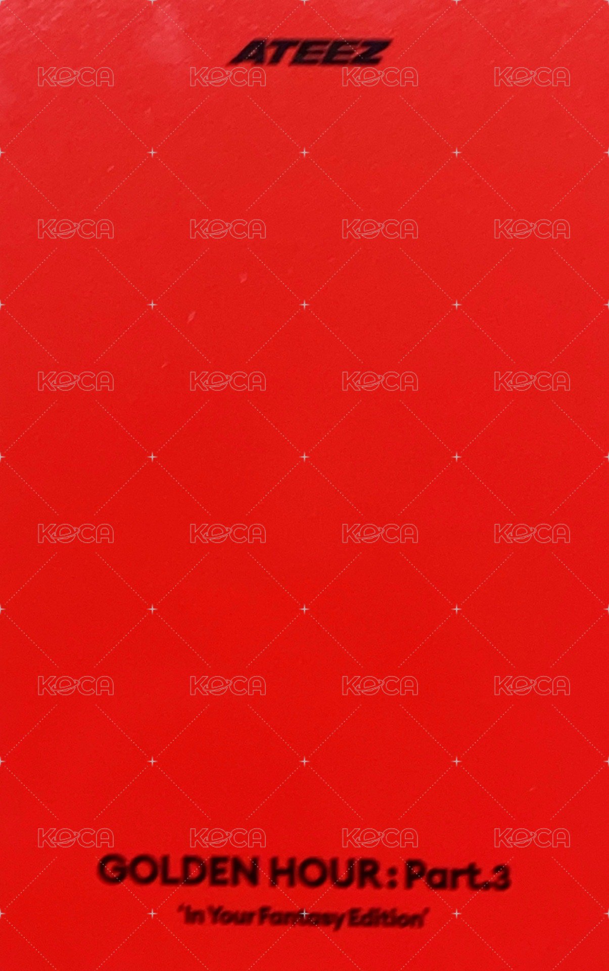 GH3 IYF 專輯卡 POCA RED ver. 背面