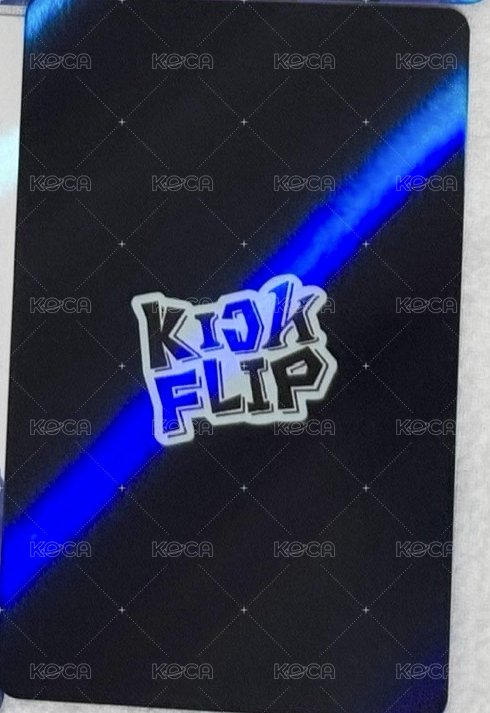 迷一 kms 預售 特典卡  背面