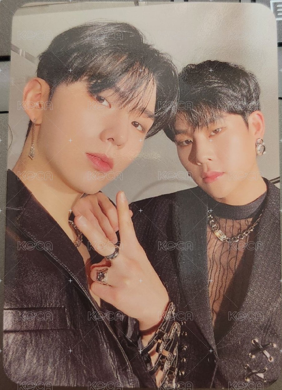 迷你13輯 專輯卡 雙人卡 正面