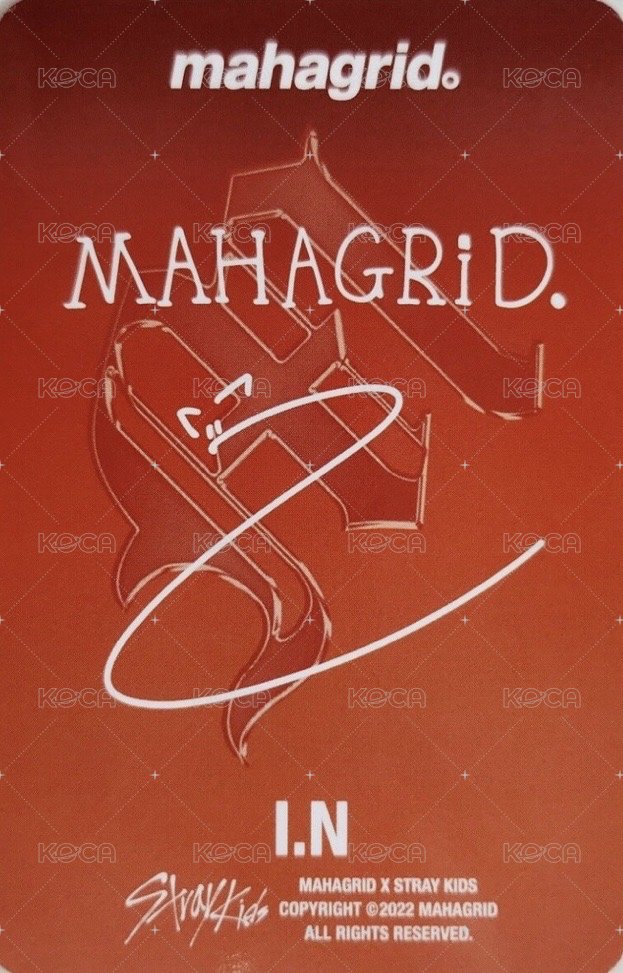 MAHAGRID 代言卡 3.0 背面