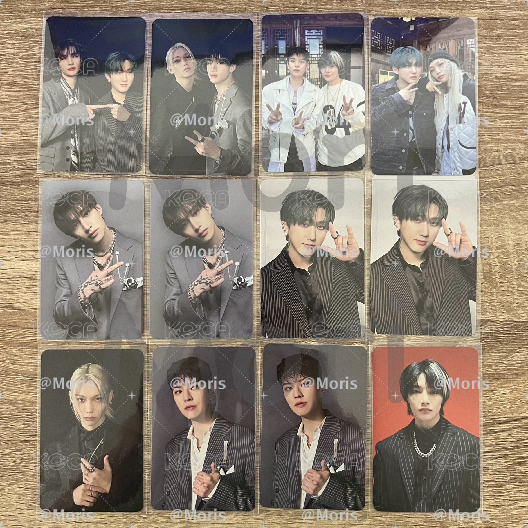 Stray kids HOP合 美通 Walmart B&N Target 雙人卡 特典 小卡