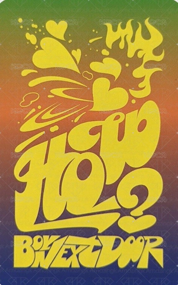 HOW? CU 特典卡 2 背面