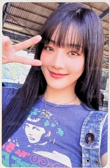 i-dle 塔店 應募會場限定販售卡 入場卡 / 場限卡 應募會場特典 正面