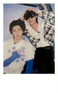 非去不可 周邊卡 團款雙人拍立得