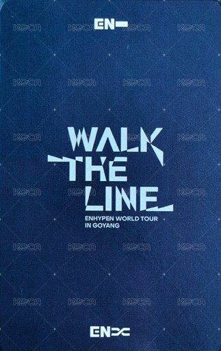 WTL世巡 入場卡 / 場限卡 高陽zone力 背面