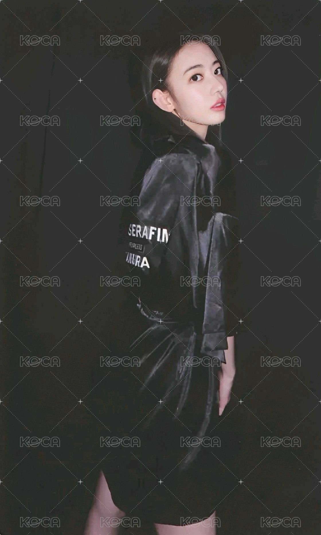 FEARLESS 專輯卡 monochrome bouque 背面