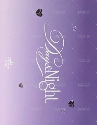 Day & Night 專輯卡 Ever Music版 Night ver. 手寫卡 背面