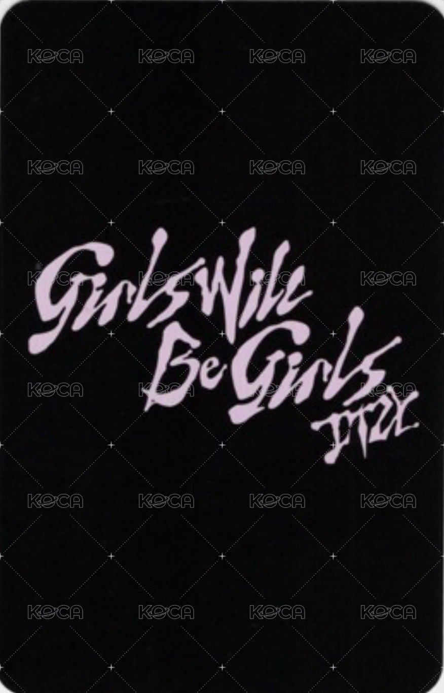 GWBG mp 預售 特典卡 花絮卡 背面