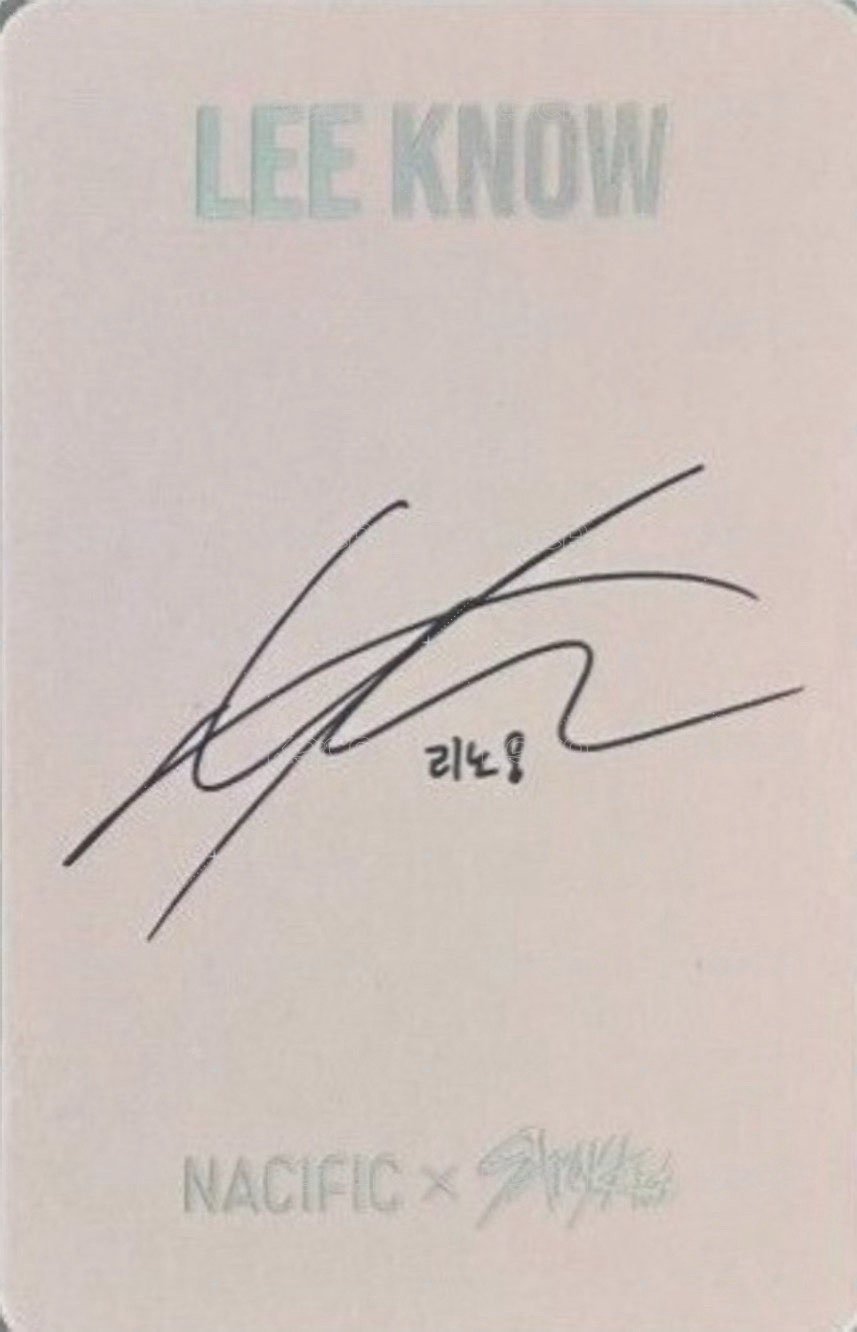 NACIFIC 代言卡 3.0 背面