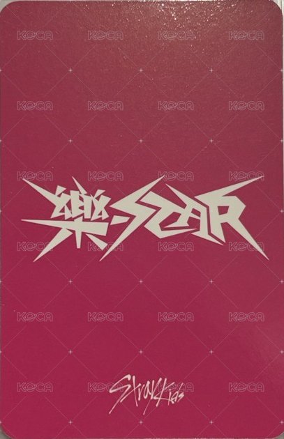 樂-STAR sw 日本蛋巡 首爾特別場 幸運卡  背面