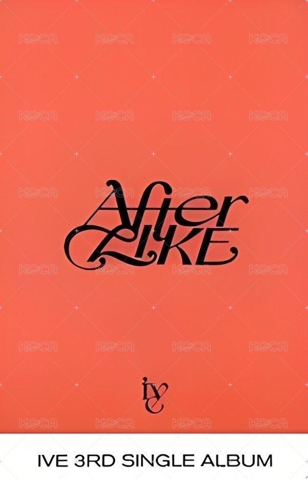After LIKE 專輯卡 ver.1 專卡 背面