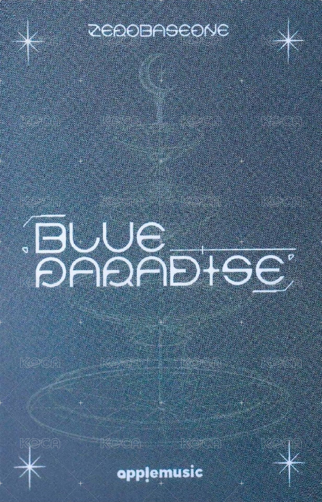 迷五 am 特典卡 無框眼鏡ver. 背面