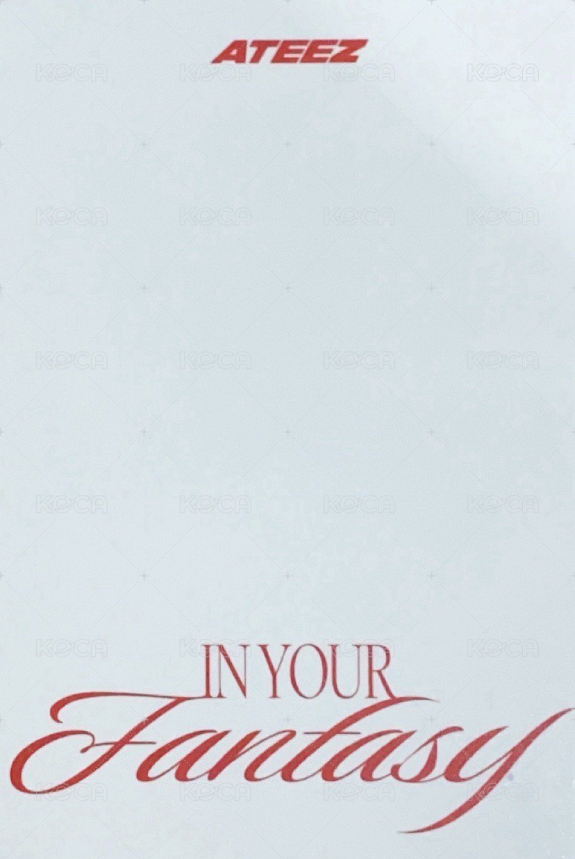 GOLDEN HOUR :  Part.3 In Your Fantasy 專輯卡 POCA RED ver. 背面