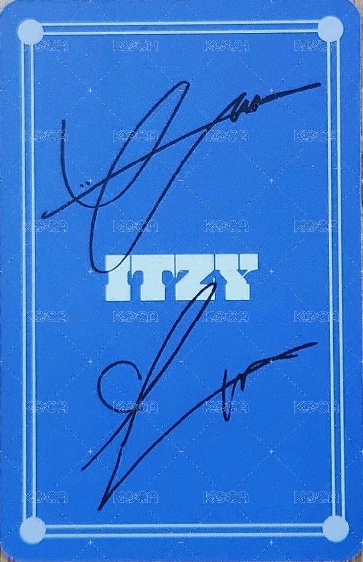 KILL MY DOUBT 專輯卡 單封 雙人卡 背面