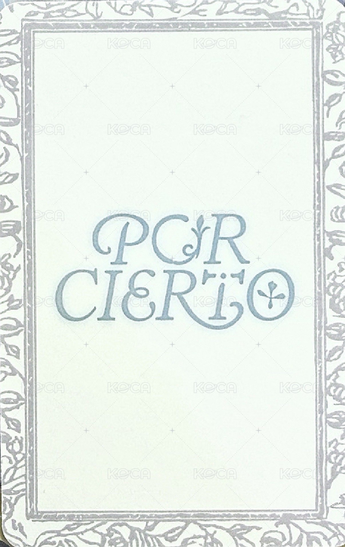 馬德里回憶錄 wvs 周邊卡  背面