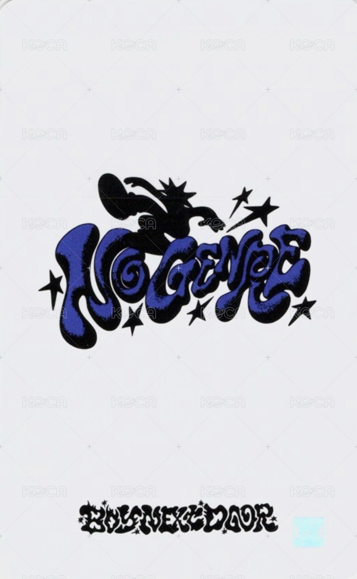 No Genre ma 線下2.0 幸運卡 3 背面