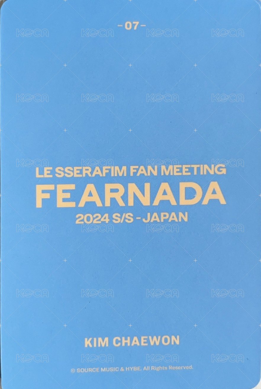 24‘fm JP 隨機卡  背面