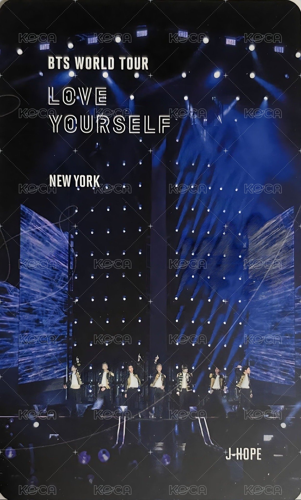 LY Tour 演唱會 DVD / CD 卡 紐約 藍光版 背面