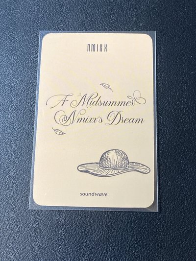 NMIXX Haewon sw特典卡 草帽嫄