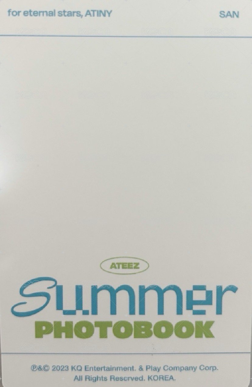 2023夏寫 周邊卡  背面