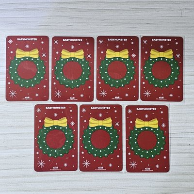 BABY MONSTER WVS幸運卡